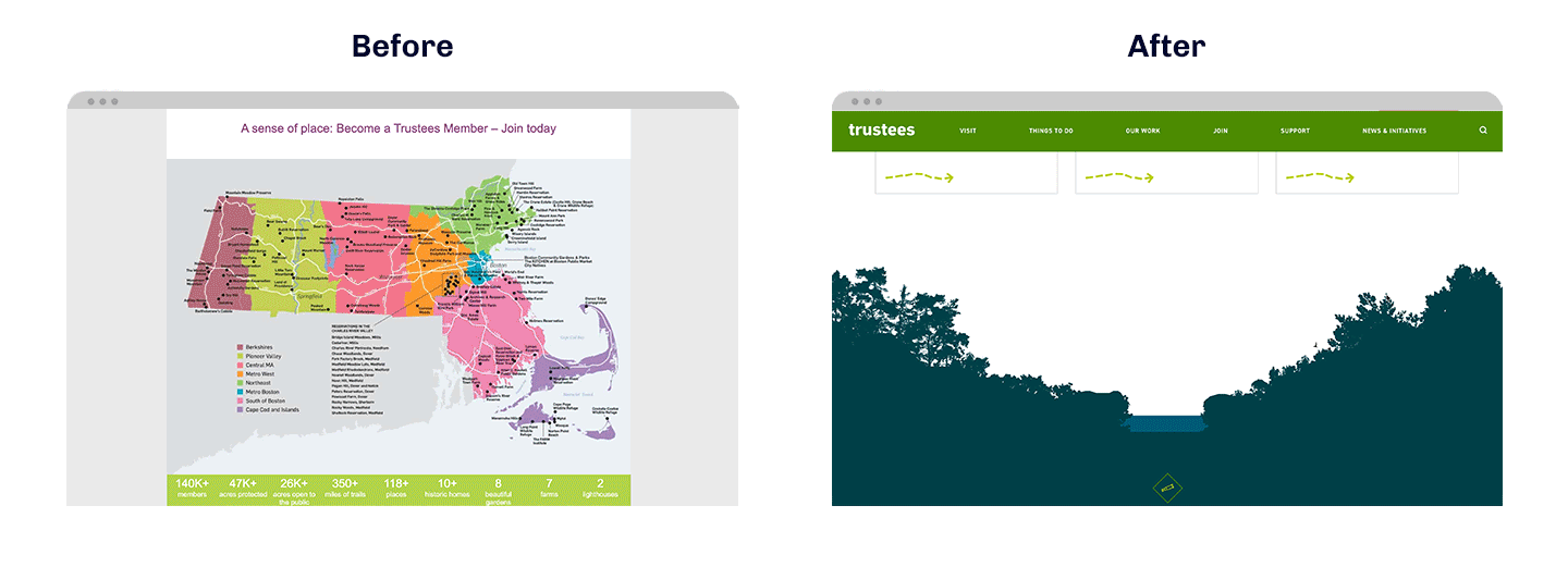 Before and after map GIF