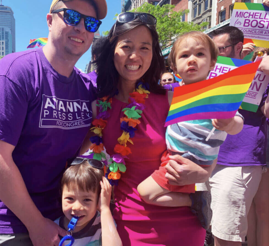 Michelle Wu for Mayor Blue State