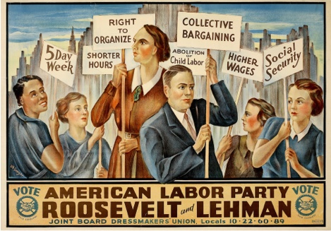 Roosevelt Labor Party poster