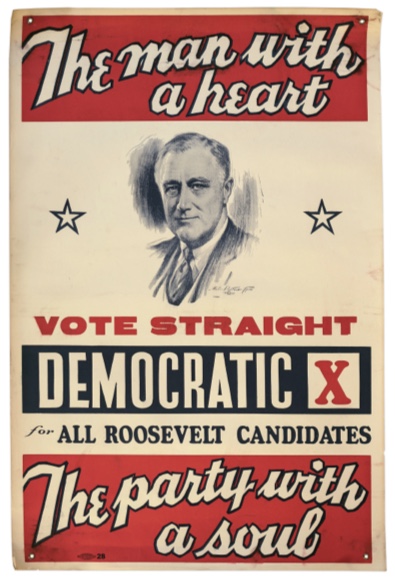 FDR campaign poster
