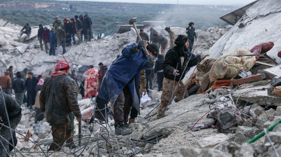 Disaster response in Syria